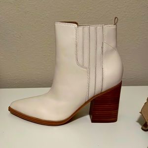 White Mac Fisher Booties